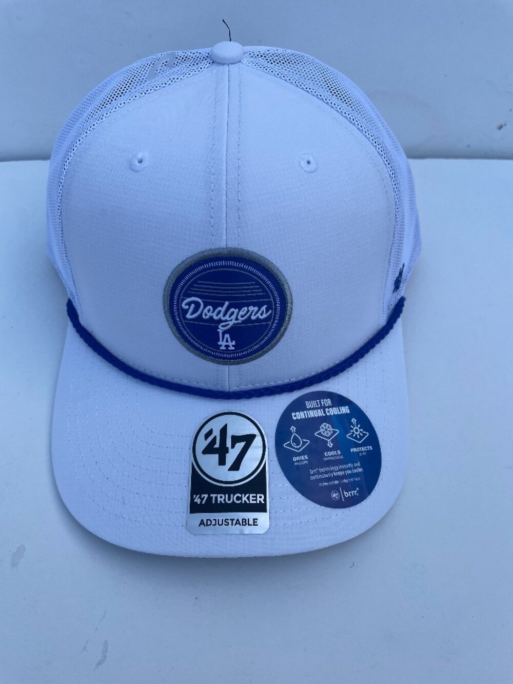 '47 Los Angeles Dodgers Adjustable Snapback Trucker Hat NWT